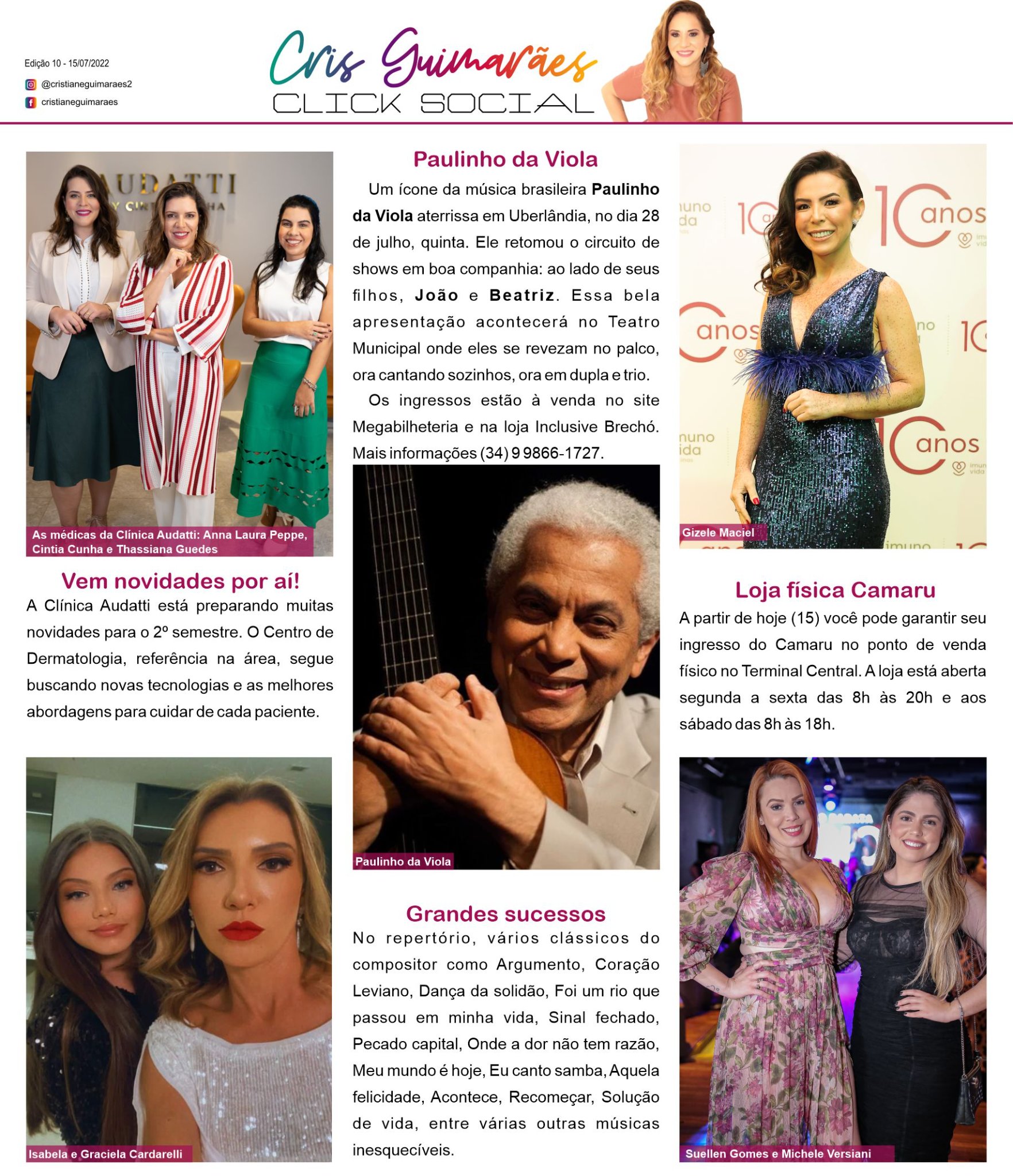 Vem novidades por aí!