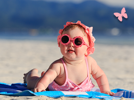 Pode passar filtro solar em bebê?