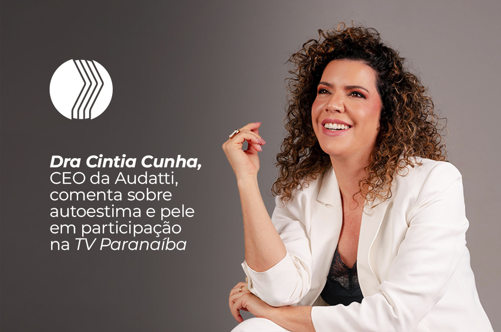 Dra Cintia Cunha, CEO da Audatti, compartilha conhecimento dermatológico em entrevista na TV Paranaíba