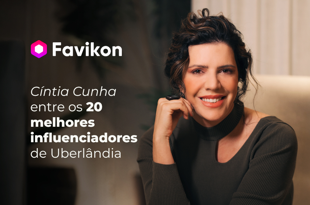 Dra. Cintia Cunha, CEO da Audatti, entre os 20 melhores influenciadores de Uberlândia
