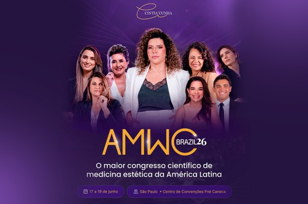 AMWC Brazil 2026 traz CEO da Audatti, Dra. Cintia Cunha, para ensinar gestão estratégica de clínicas de estética
