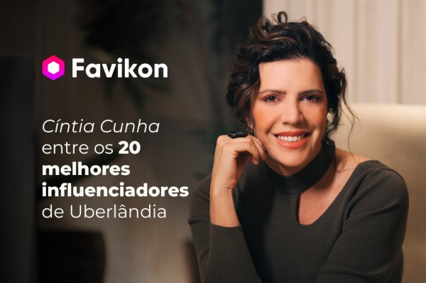 Dra. Cintia Cunha, CEO da Audatti, entre os 20 melhores influenciadores de Uberlândia